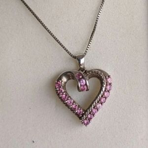 Kay Jewelers | Sterling Silver Heart Necklace